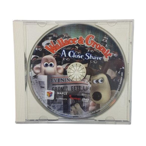 Lot of 3 DVDs Wallace & Gromit Were-Rabbit Close Shave Shaun the Sheep Collector - Picture 3 of 13